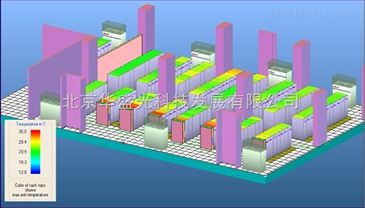 HG华盛光科技计算机房3D集成画面智能监控机房动力环境监控机房绿色节能网管系统 智能制造网